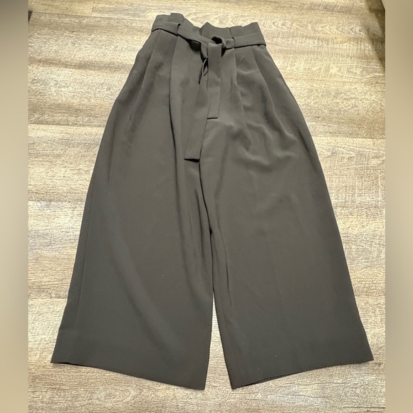 COS Pants - COS collection of style Elegant Black Wide-Leg Pants